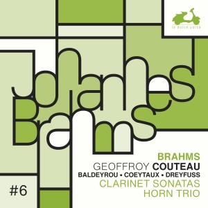 Geoffroy Couteau - Brahms: Clarinet Sonatas i gruppen CD / Nyheter hos Bengans Skivbutik AB (5532762)