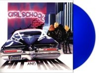 Girlschool - Hit And Run (Blue Vinyl Lp) i gruppen VI TIPSER / Fredagsutgivelser / Fredag den 21:a Juni 2024 hos Bengans Skivbutik AB (5532831)