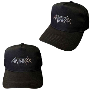 Anthrax - Sonic Sliver Logo Bl Baseball C i gruppen MERCHANDISE / Merch / Metal hos Bengans Skivbutik AB (5532871)