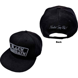 Black Sabbath - Never Say Die Bl Snapback C i gruppen MERCHANDISE / Merch / Metal hos Bengans Skivbutik AB (5532904)