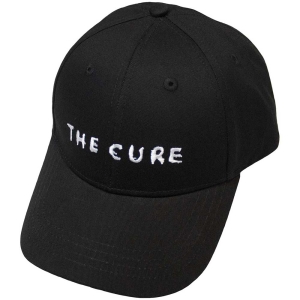 The Cure - Text Logo Bl Baseball C i gruppen MERCHANDISE / Merch / Metal hos Bengans Skivbutik AB (5532908)