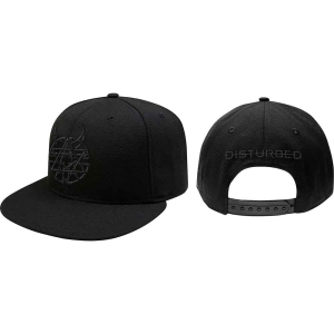 Disturbed - Icon & Logo Bl Snapback C i gruppen MERCHANDISE / Merch / Metal hos Bengans Skivbutik AB (5532910)