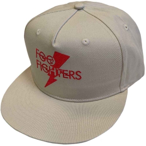 Foo Fighters - Flash Logo Sand Snapback C i gruppen MERCHANDISE / Merch / Pop-Rock hos Bengans Skivbutik AB (5532928)