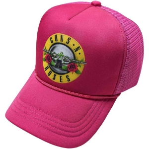 Guns N Roses - Classic Logo Pink Mesh-Back C i gruppen MERCHANDISE / Merch / Metal hos Bengans Skivbutik AB (5532940)