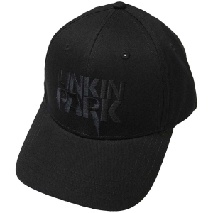 Linkin Park - Black Logo Bl Baseball C i gruppen MERCHANDISE / Merch / Metal hos Bengans Skivbutik AB (5532957)