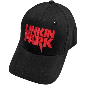 Linkin Park - Red Logo Bl Baseball C i gruppen MERCHANDISE / Merch / Metal hos Bengans Skivbutik AB (5532958)