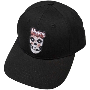 The Misfits - Blood Drip Skull Bl Baseball C i gruppen MERCHANDISE / Merch / Punk hos Bengans Skivbutik AB (5532971)