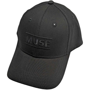 Muse - Logo Bl Baseball C i gruppen MERCHANDISE / Merch / Pop-Rock hos Bengans Skivbutik AB (5532973)