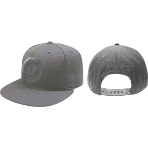 Ramones - Presidential Seal Grey Snapback C i gruppen MERCHANDISE / Merch / Punk hos Bengans Skivbutik AB (5532999)