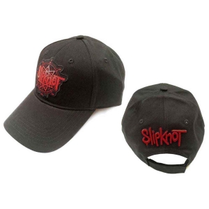 Slipknot - Logo Bl Baseball C i gruppen MERCHANDISE / Merch / Metal hos Bengans Skivbutik AB (5533017)