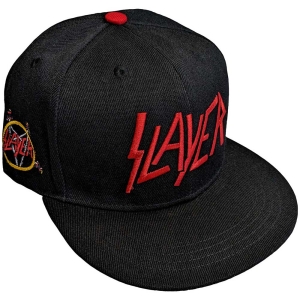 Slayer - Logo Bl Snapback C i gruppen MERCHANDISE / Merch / Metal hos Bengans Skivbutik AB (5533025)