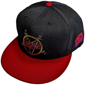 Slayer - Hell Awaits Red/Bl Snapback C i gruppen MERCHANDISE / Merch / Metal hos Bengans Skivbutik AB (5533028)