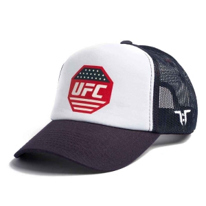 Tokyo Time - Ufc Octogon Flag Neo/Mesh Wht/Navy Snapb i gruppen MK Export CDON Merch hos Bengans Skivbutik AB (5533063)