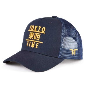 Tokyo Time - Tt Heritage Gold Logo Navy Snapback C i gruppen MK Export CDON Merch hos Bengans Skivbutik AB (5533121)