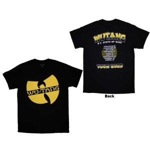 Wu-Tang Clan - Tour '23 Slanted Logo State Of Mind Uni i gruppen MERCH / T-Shirt / Rockoff_Nya April24 hos Bengans Skivbutik AB (5533315r)