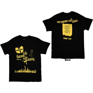 Wu-Tang Clan - Tour '23 Ny State Of Mind Uni Bl i gruppen MERCH / T-Shirt / Rockoff_Nya April24 hos Bengans Skivbutik AB (5533316r)