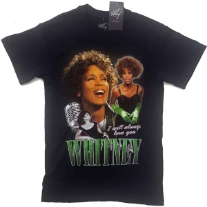 Whitney Houston - Always Love You Homage Uni Bl i gruppen MERCHANDISE / T-shirt / Pop-Rock hos Bengans Skivbutik AB (5533403)