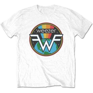 Weezer - Symbol Logo Uni Wht i gruppen MERCHANDISE / T-shirt / Pop-Rock hos Bengans Skivbutik AB (5533464r)