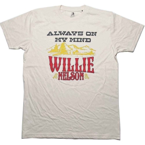 Willie Nelson - Always On My Mind Uni Natrl i gruppen MERCHANDISE / T-shirt / Country hos Bengans Skivbutik AB (5533481r)