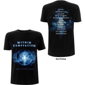 Within Temptation - Silent Force Tracks Uni Bl i gruppen MERCH / T-Shirt / Rockoff_Nya April24 hos Bengans Skivbutik AB (5533487r)