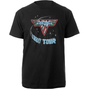 Van Halen - 1980 Tour Uni Bl i gruppen MERCH / T-Shirt / Rockoff_Nya April24 hos Bengans Skivbutik AB (5533590r)