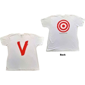 U2 - Vertigo Tour 2005 Red V Uni Wht  2 i gruppen MERCHANDISE / T-shirt / Pop-Rock hos Bengans Skivbutik AB (5533737)