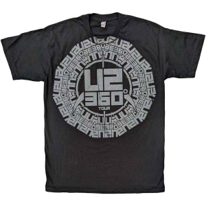 U2 - 360 Degree Tour Logo Uni Bl i gruppen MERCHANDISE / T-shirt / Pop-Rock hos Bengans Skivbutik AB (5533740)