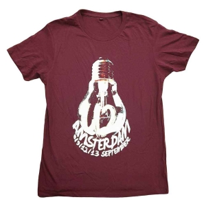 U2 - Ams Event 2015 Uni Maroon i gruppen MERCH / T-Shirt / Rockoff_Nya April24 hos Bengans Skivbutik AB (5533782r)