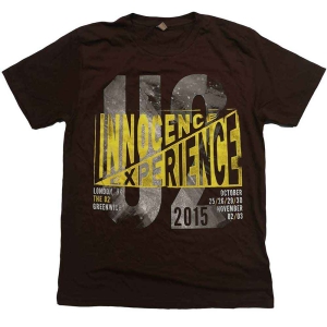 U2 - I+E London Event 2015 Uni Brown i gruppen MERCH / T-Shirt / Rockoff_Nya April24 hos Bengans Skivbutik AB (5533783r)