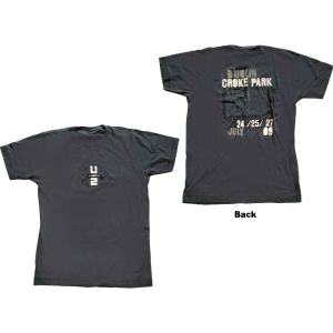 U2 - 360 Degree Tour Croke Park 2009 Uni Grey i gruppen MERCH / T-Shirt / Rockoff_Nya April24 hos Bengans Skivbutik AB (5533799r)