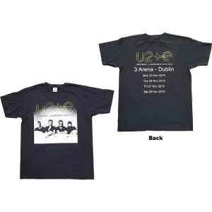 U2 - I+E Tour Dublin 2015 Bed Photo Uni Bl i gruppen MERCH / T-Shirt / Rockoff_Nya April24 hos Bengans Skivbutik AB (5533812r)