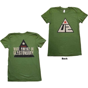 U2 - Glastonbury 2011 Pyramid Stage Lady Gree i gruppen MERCH / T-Shirt / Rockoff_Nya April24 hos Bengans Skivbutik AB (5533815r)