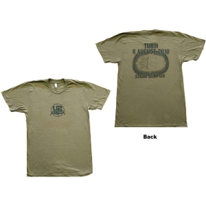 U2 - 360 Degree Tour Turin 2009 Uni M Green i gruppen MERCH / T-Shirt / Rockoff_Nya April24 hos Bengans Skivbutik AB (5533819r)