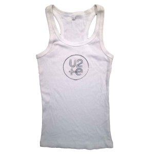 U2 - 2015 Tank Vest Lady Wht Vest: i gruppen MERCH / T-Shirt / Rockoff_Nya April24 hos Bengans Skivbutik AB (5533842r)