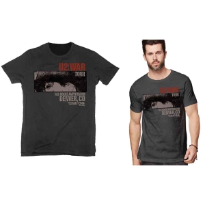 U2 - War Red Rocks Uni Bl i gruppen MERCHANDISE / T-shirt / Pop-Rock hos Bengans Skivbutik AB (5533846r)