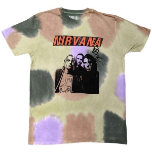 Nirvana - Flipper Uni Multi Dip-Dye i gruppen MERCH / T-Shirt / Rockoff_Nya April24 hos Bengans Skivbutik AB (5534152r)