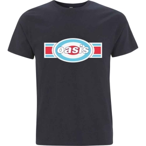 Oasis - Oblong Target Uni Navy i gruppen MERCH / T-Shirt / Rockoff_Nya April24 hos Bengans Skivbutik AB (5534159r)