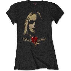 Tom Petty - Shades & Logo Lady Bl i gruppen MERCH / T-Shirt / Rockoff_Nya April24 hos Bengans Skivbutik AB (5534168r)