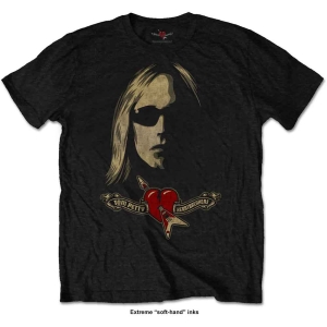 Tom Petty - Shades & Logo Uni Bl i gruppen MERCH / T-Shirt / Rockoff_Nya April24 hos Bengans Skivbutik AB (5534169r)