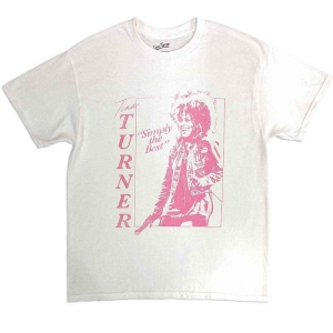 Tina Turner - The Best Uni Wht i gruppen MERCH / T-Shirt / Rockoff_Nya April24 hos Bengans Skivbutik AB (5534191r)