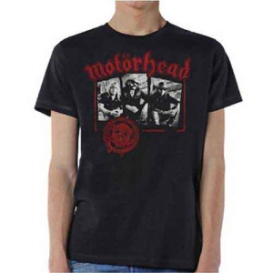 Motorhead - Stamped Uni Bl i gruppen MERCH / T-Shirt / Rockoff_Nya April24 hos Bengans Skivbutik AB (5534452r)