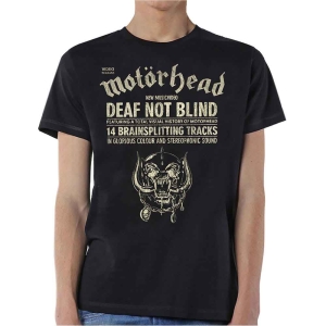 Motorhead - Deaf Not Blind Uni Bl i gruppen MERCHANDISE / T-shirt / Metal hos Bengans Skivbutik AB (5534456r)