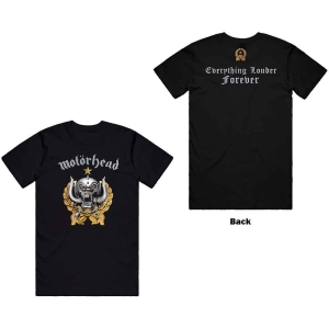 Motorhead - Everything Louder Forever Uni Bl i gruppen MERCH / T-Shirt / Rockoff_Nya April24 hos Bengans Skivbutik AB (5534468r)