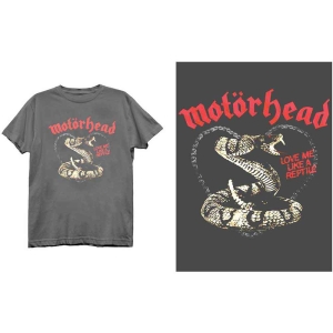 Motorhead - Love Me Like A Reptile Uni Char i gruppen MERCH / T-Shirt / Rockoff_Nya April24 hos Bengans Skivbutik AB (5534471r)