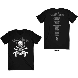 Motorhead - March Or Die Lyrics Uni Bl i gruppen MERCH / T-Shirt / Rockoff_Nya April24 hos Bengans Skivbutik AB (5534475r)