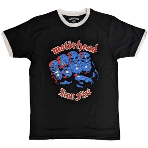 Motorhead - Iron Fist Ringer Uni Bl i gruppen MERCH / T-Shirt / Rockoff_Nya April24 hos Bengans Skivbutik AB (5534477r)