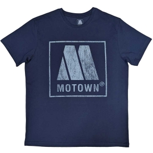 Motown - Vtge Logo Uni Denim i gruppen MERCHANDISE / T-shirt / Annet hos Bengans Skivbutik AB (5534479r)