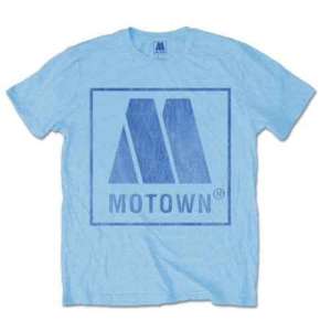 Motown - Vtge Logo Uni Blue i gruppen MERCHANDISE / T-shirt / Annet hos Bengans Skivbutik AB (5534480r)