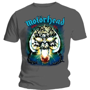 Motorhead - Overkill Uni Grey i gruppen MERCH / T-Shirt / Rockoff_Nya April24 hos Bengans Skivbutik AB (5534676r)