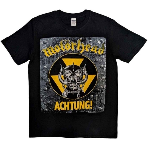 Motorhead - Achtung Uni Bl i gruppen MERCH / T-Shirt / Rockoff_Nya April24 hos Bengans Skivbutik AB (5534678r)